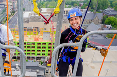 Katie Brown Goes "Over the Edge"